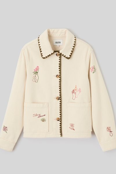 Veste brod&eacute;e