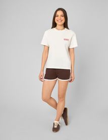 T-shirt imprim&eacute; devant / dos
