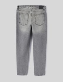 Jean relaxed gris moyen