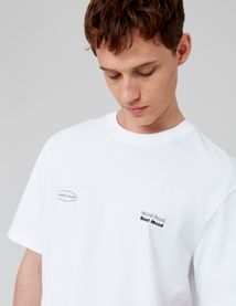 T-shirt imprimé devant dos