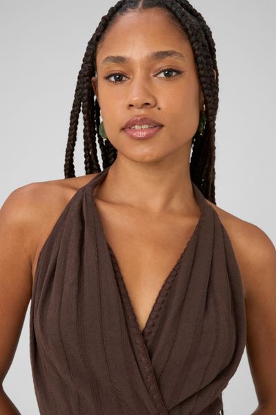 Robe longue dos nu