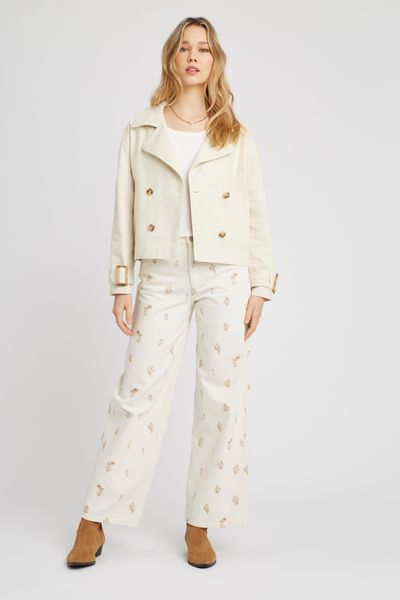 Trench court en twill
