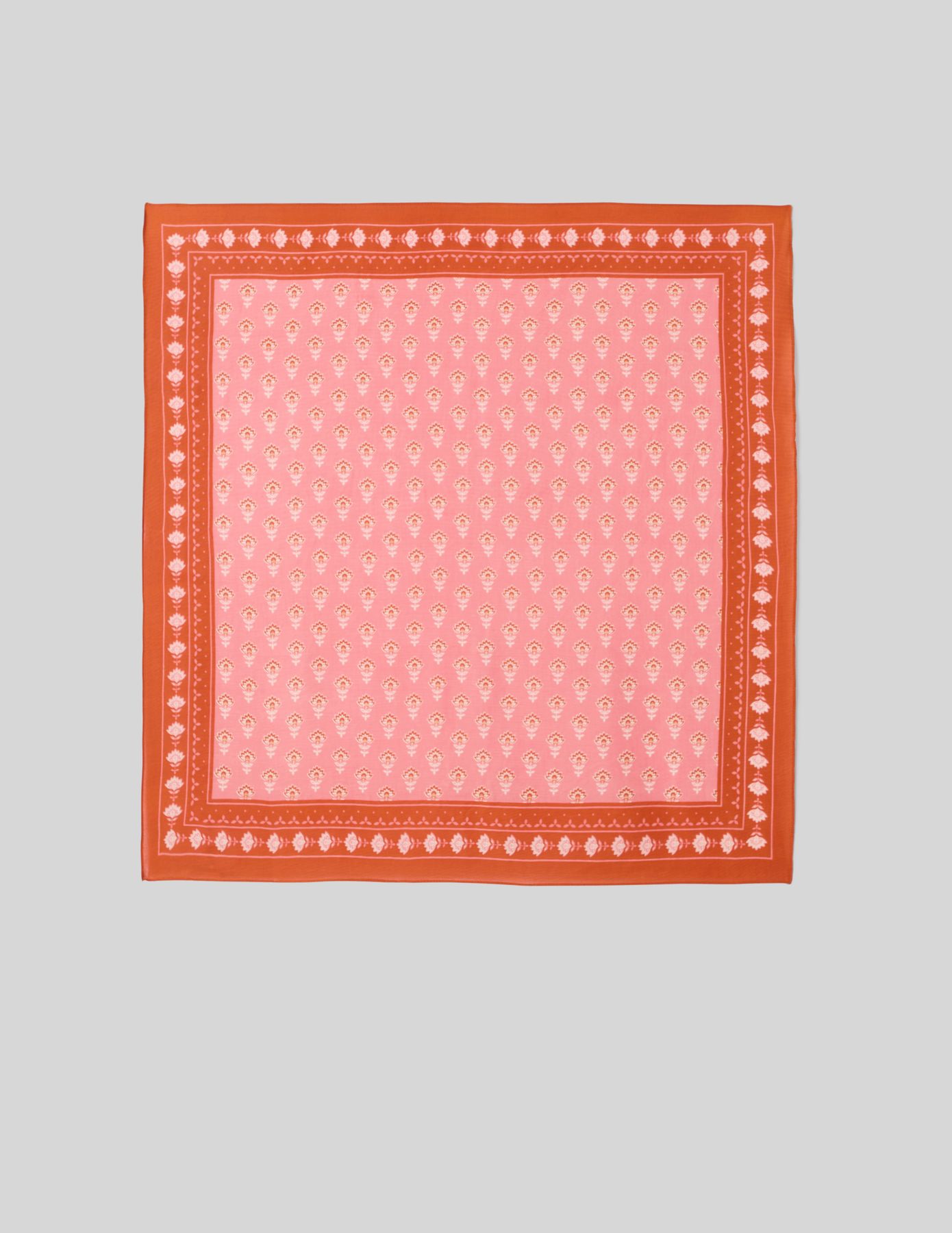 Foulard coton imprimé