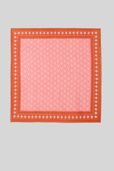 Foulard coton imprimé