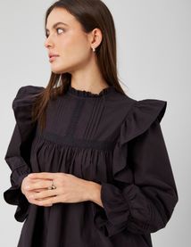 Blouse à volant