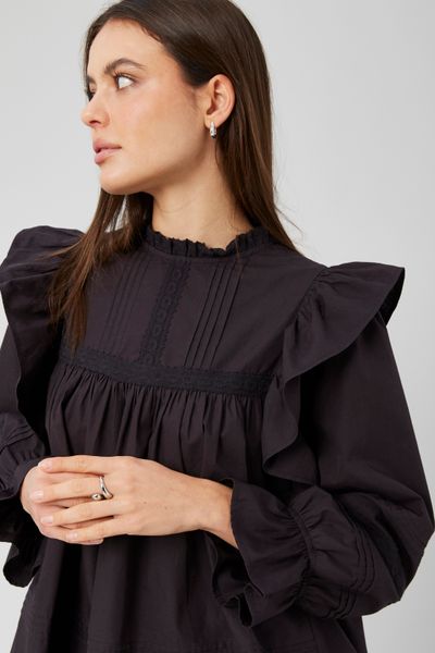 Blouse à volant