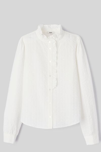 Chemise mati&egrave;re textur&eacute;e