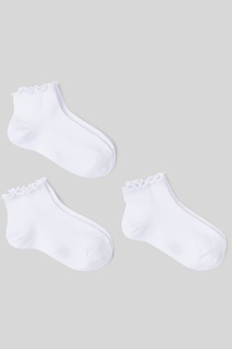 Lot de 3 paires  de socquettes froufrou
