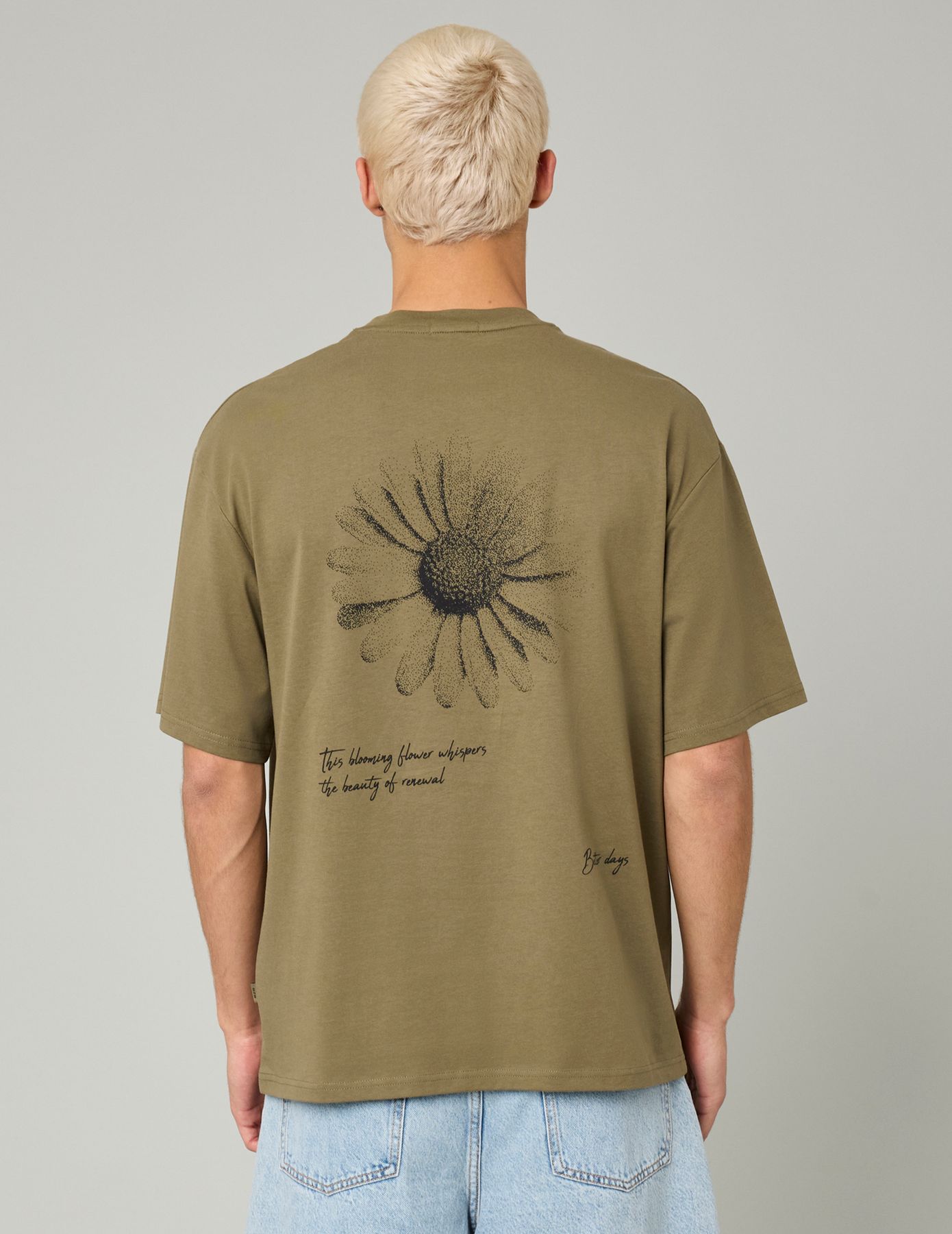 T-shirt imprim&eacute; devant/dos