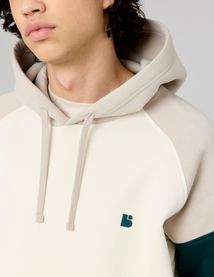Sweat colorblock à capuche