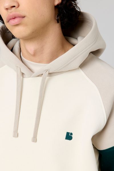 Sweat colorblock à capuche