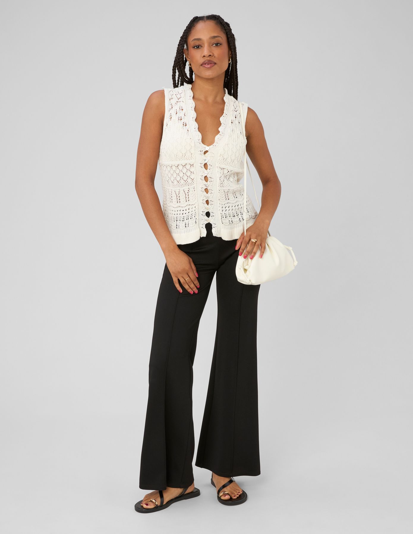 Gilet sans manches crochet