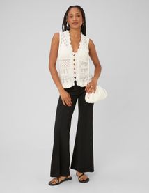 Gilet sans manches crochet