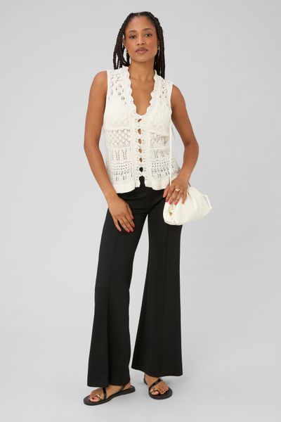 Gilet sans manches crochet