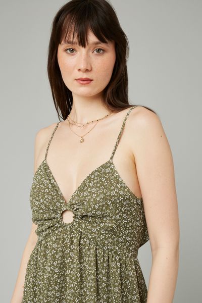 Robe longue imprimée