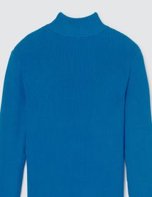 Robe longue à cotes