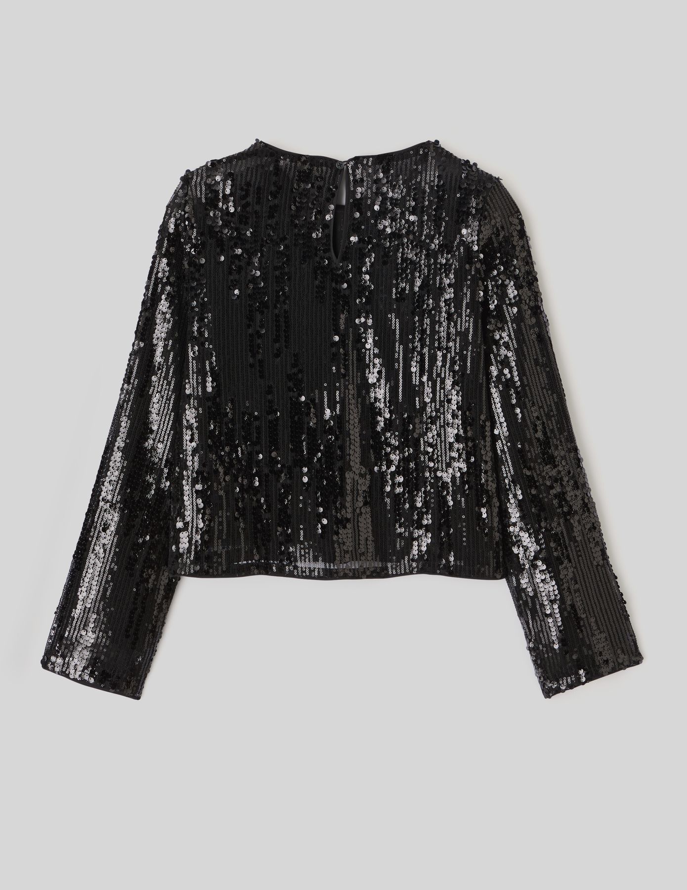 T-shirt manches longues sequins