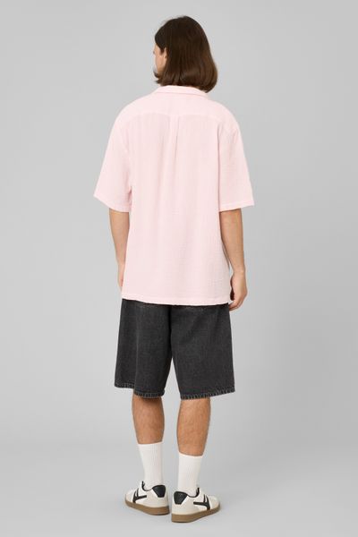 Chemise manches courtes gaze de coton