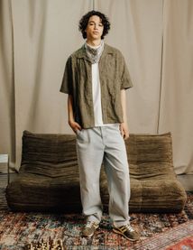 Jean skater gris clair