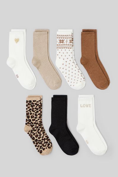 Coffret cadeau de 7 paires de chaussettes
