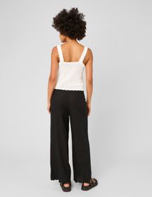 Pantalon broderie
