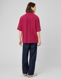 Chemise manches courtes gaze de coton