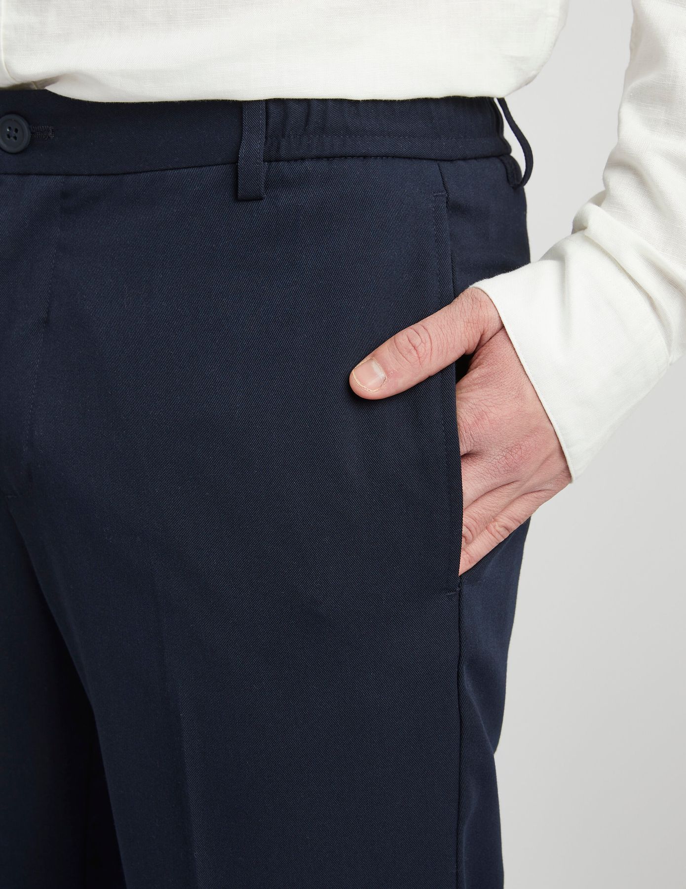 Pantalon de ville fluide