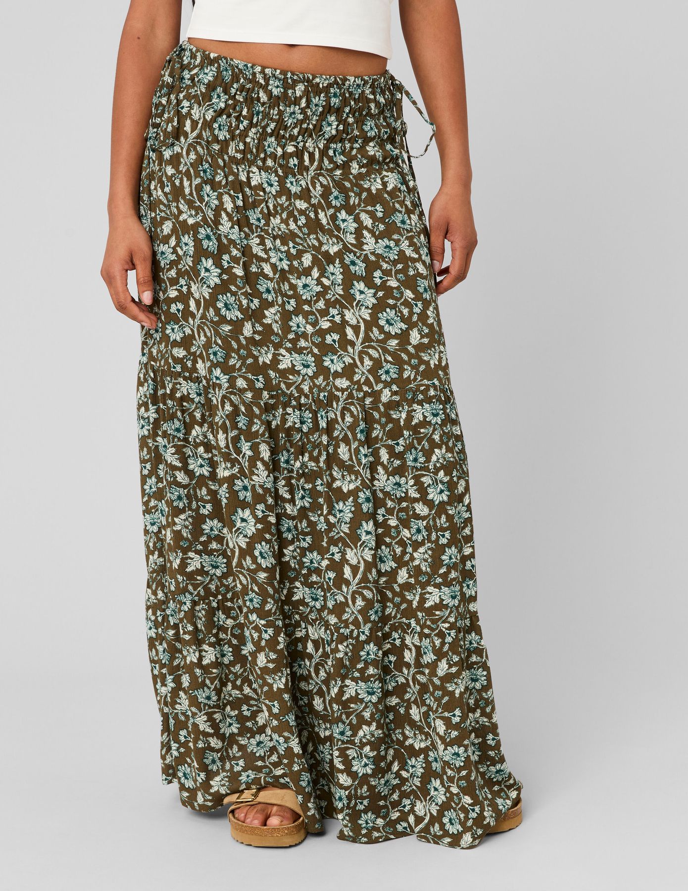 Jupon long imprim&eacute;