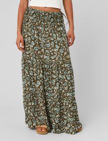 Jupon long imprim&eacute;