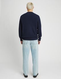Pull col rond uni