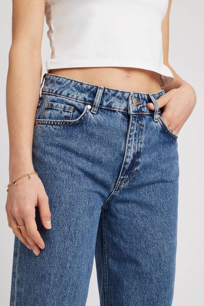 Jean wide leg taille standard