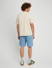 T-shirt broderie poitrine