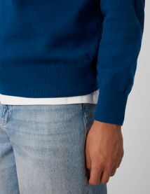 Pull col montant zipp&eacute;
