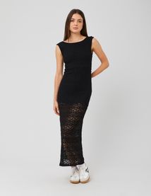 Robe dentelle dos nu