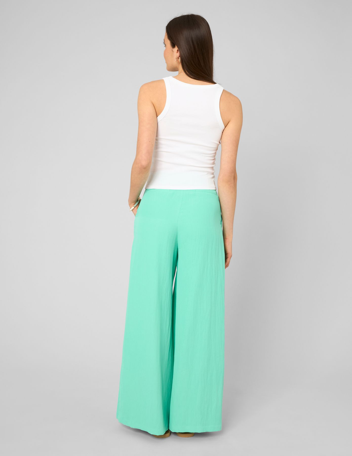 Pantalon fluide &agrave; pince