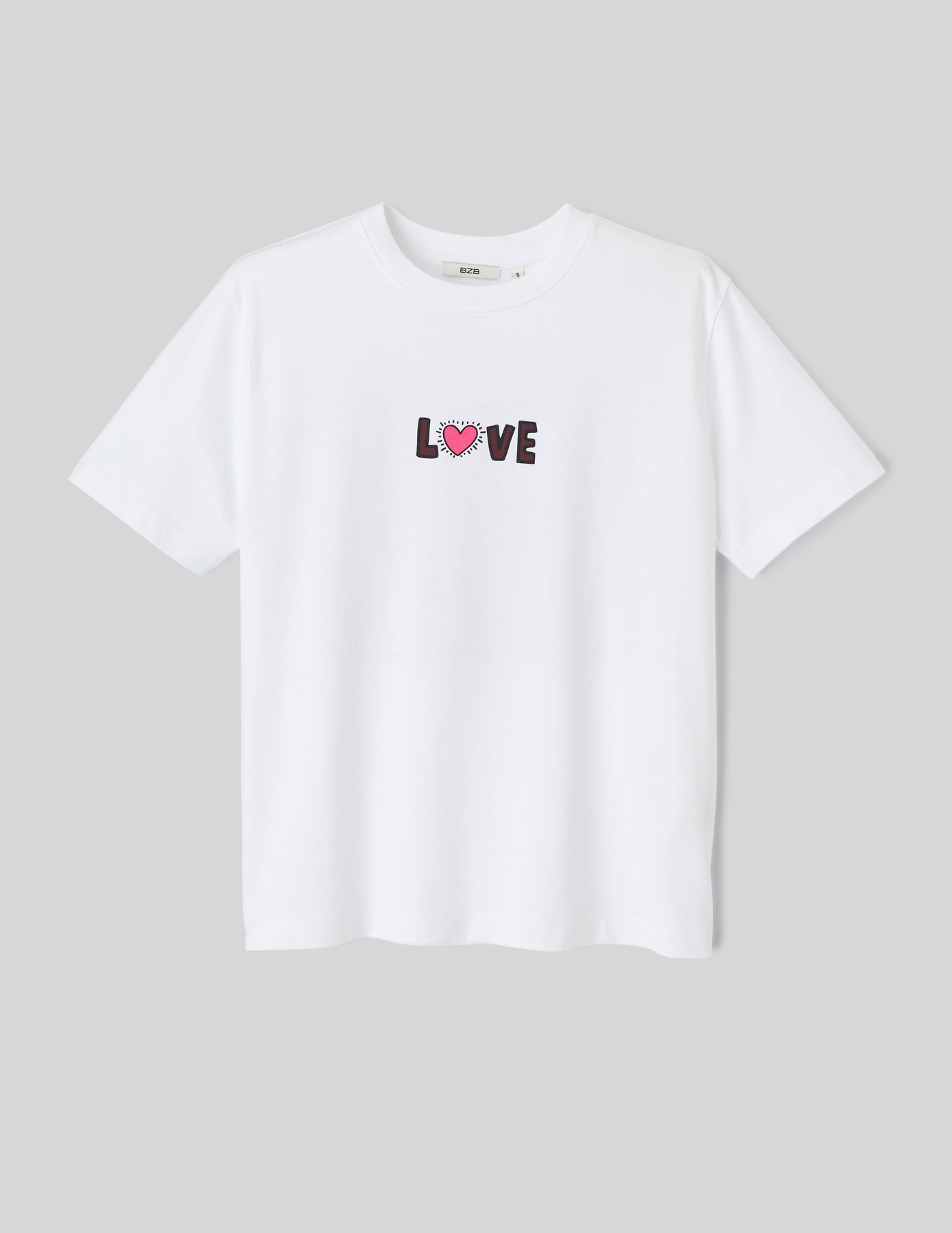 T-shirt collab Keith Haring imprimé devant/dos