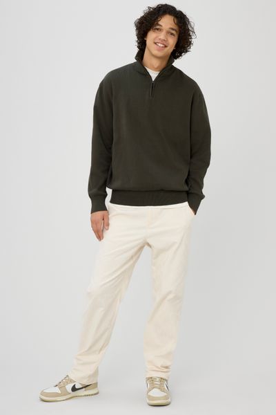 Pull col montant zippé