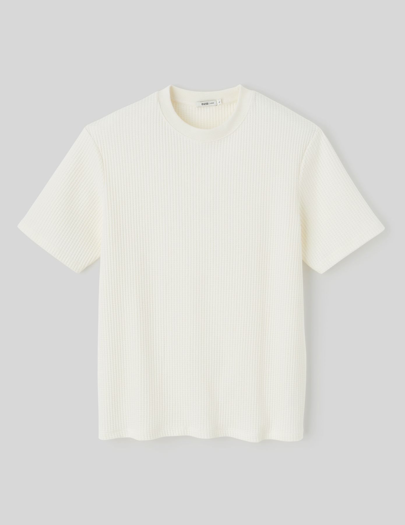 T-shirt texturé