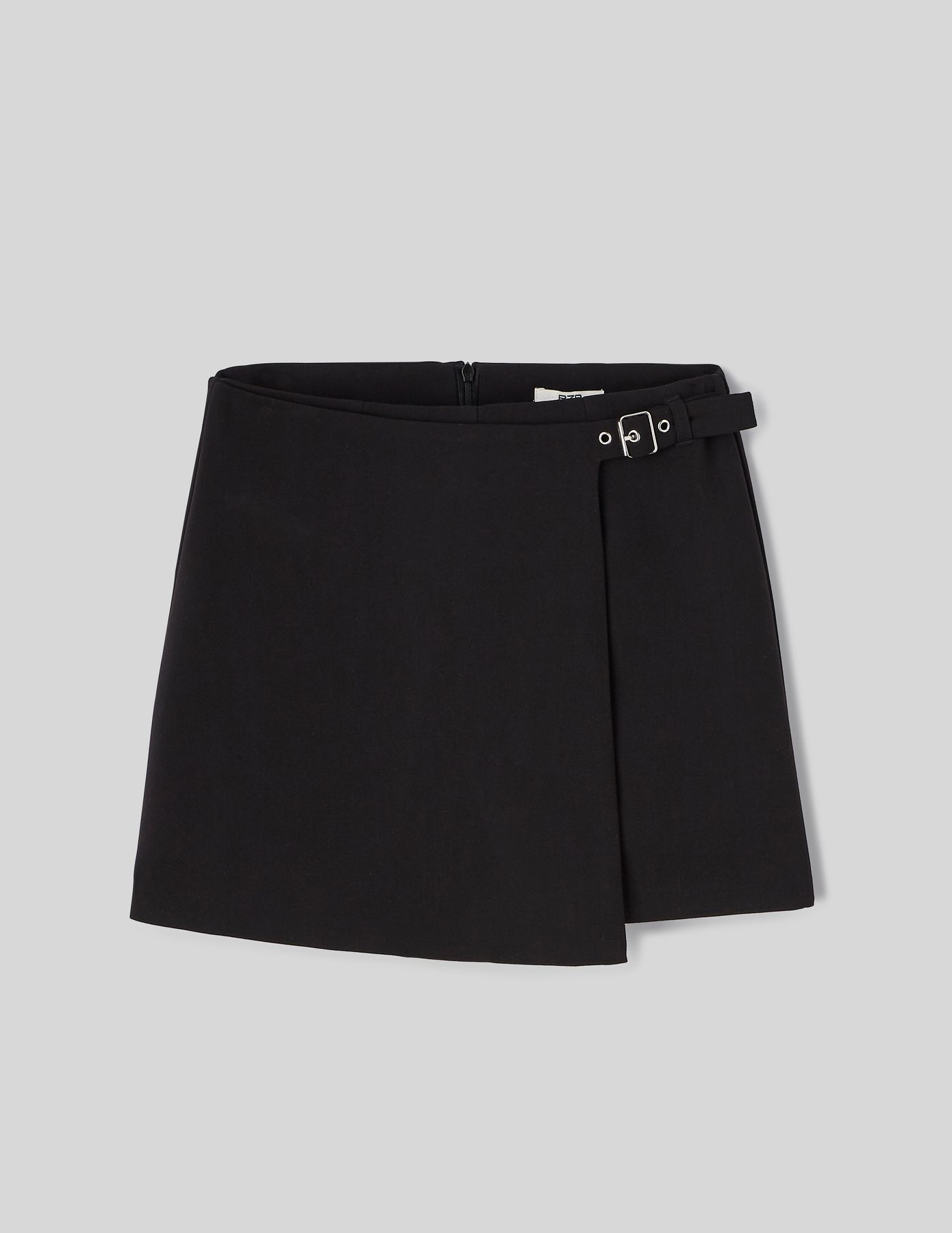 Jupe short portefeuille en polyester recyclé