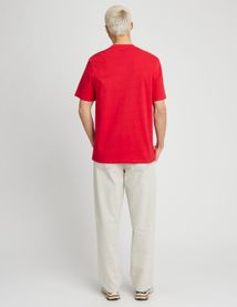 T-shirt broderie poitrine