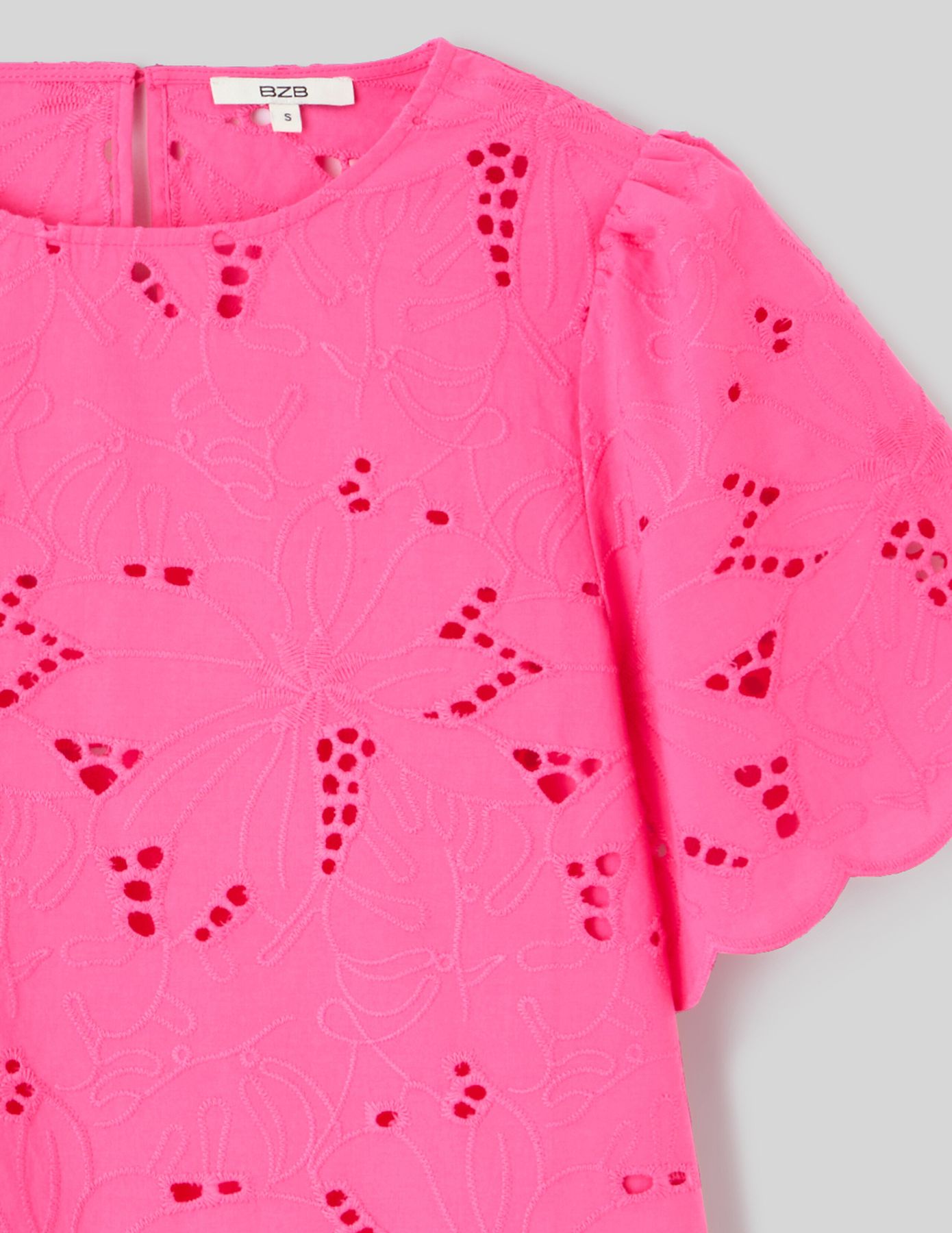 Blouse en broderie anglaise