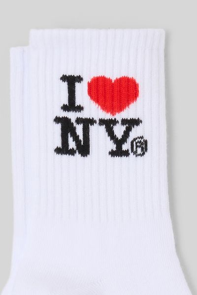 Chaussette unitaire brod&eacute;e