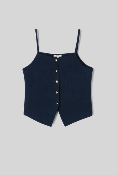 Top &agrave; d&eacute;tails bijoux