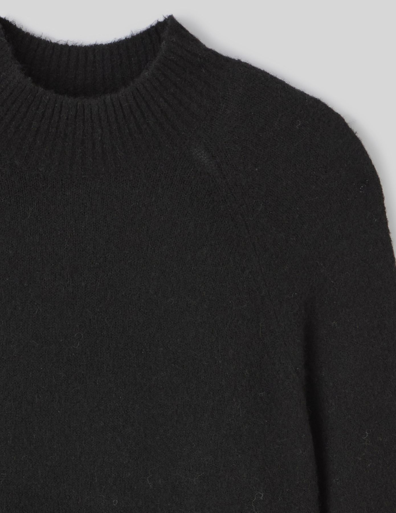 Pull col montant premium