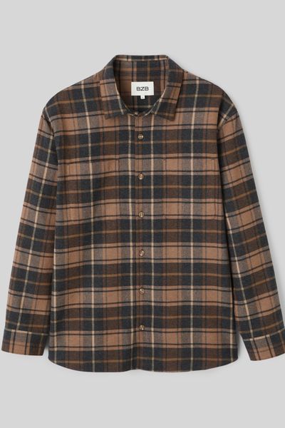 Chemise à carreaux