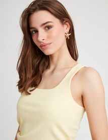 T-shirt encolure carré