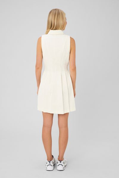 Robe sans manches boutonn&eacute;e
