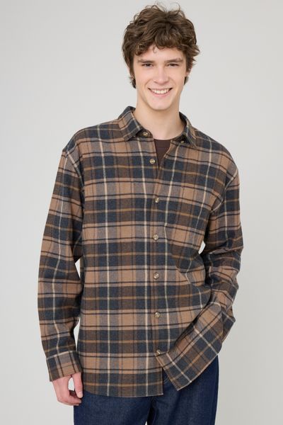 Chemise à carreaux