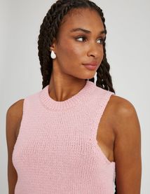 Pull en maille ruban