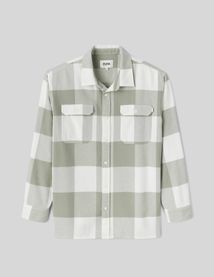 Chemise flanelle &agrave; carreaux